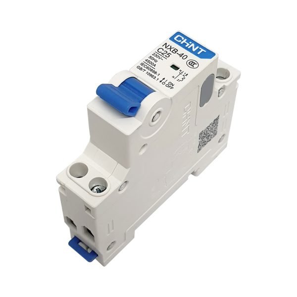 NXB-40 C25A Miniature Circuit breaker Single mode 1P+N